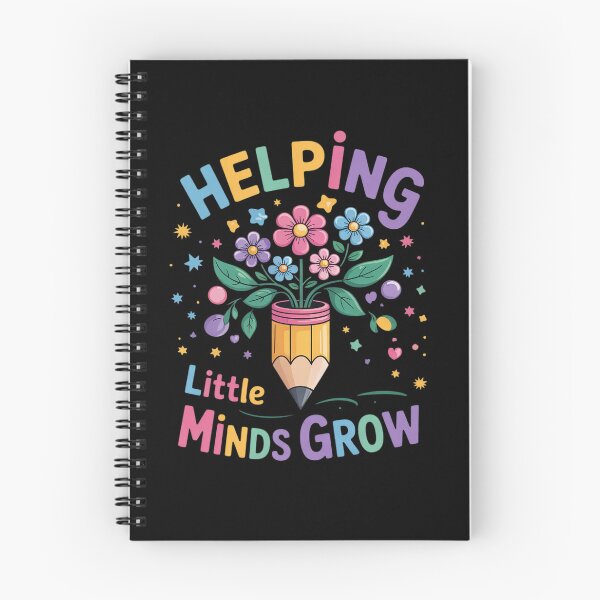 Item preview, Helping Little Minds Grow Flower Elementary School Teacher  designed and sold by RuthGAArt.