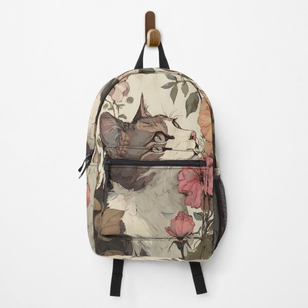 Item preview, Botanical Cats and Flowers Bloom designed and sold by bapupa.