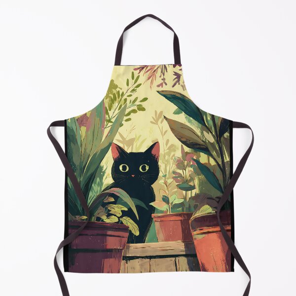 Item preview, Cute Cats and Plants Floral designed and sold by bapupa.