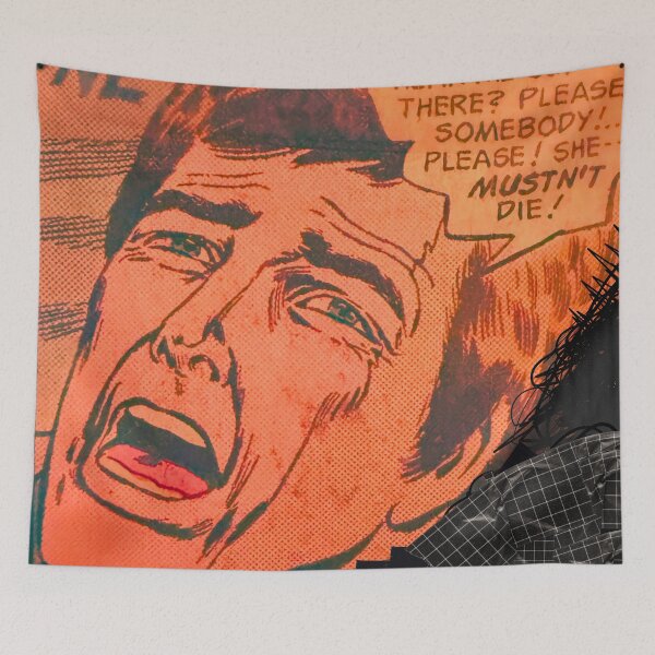 Item preview, Comic Agony Collage designed and sold by Swooncake Press.