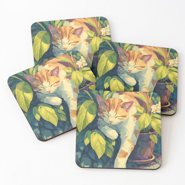 Item preview, Botanical Cats and Plants Garden designed and sold by bapupa.