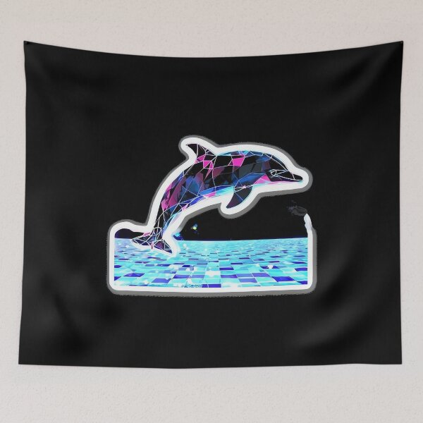 Item preview, Neon Ocean Glitch designed and sold by ONYX Pixee.