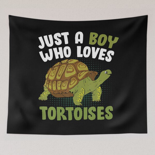 Item preview, Just A Boy Who Loves Tortoises  designed and sold by HollyTrina1.