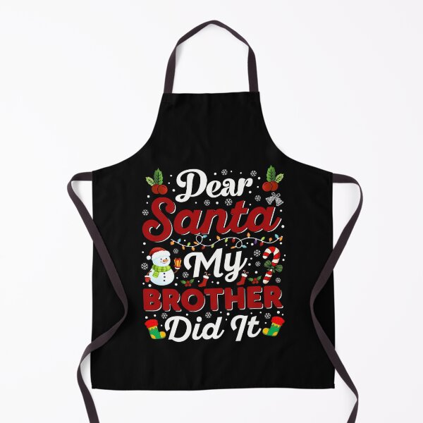 Item preview, Funny Brother Dear Vintage Santa My Holiday It Did Retro Christmas designed and sold by MediarMedic.