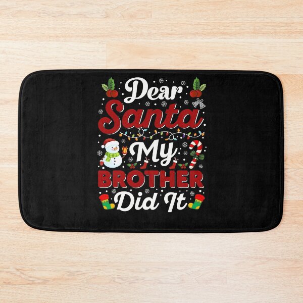 Item preview, Funny Brother Dear Vintage Santa My Holiday It Did Retro Christmas designed and sold by MediarMedic.