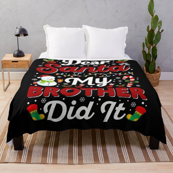 Item preview, Funny Brother Dear Vintage Santa My Holiday It Did Retro Christmas designed and sold by MediarMedic.