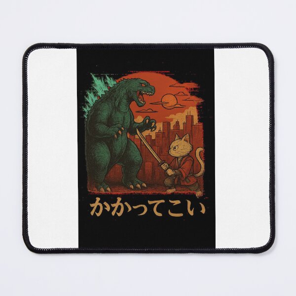 Item preview, Godzilla Cat fight - Bring it on designed and sold by zee1.