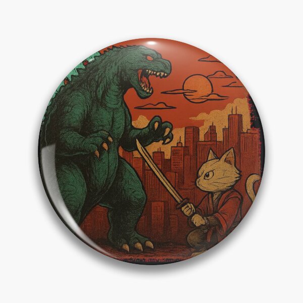 Item preview, Godzilla Cat fight - Bring it on  designed and sold by zee1.