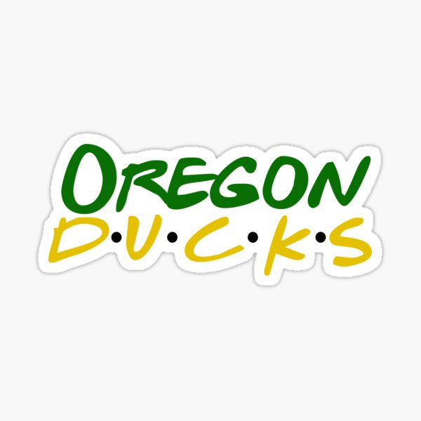 Universidad de Oregon Pegatina