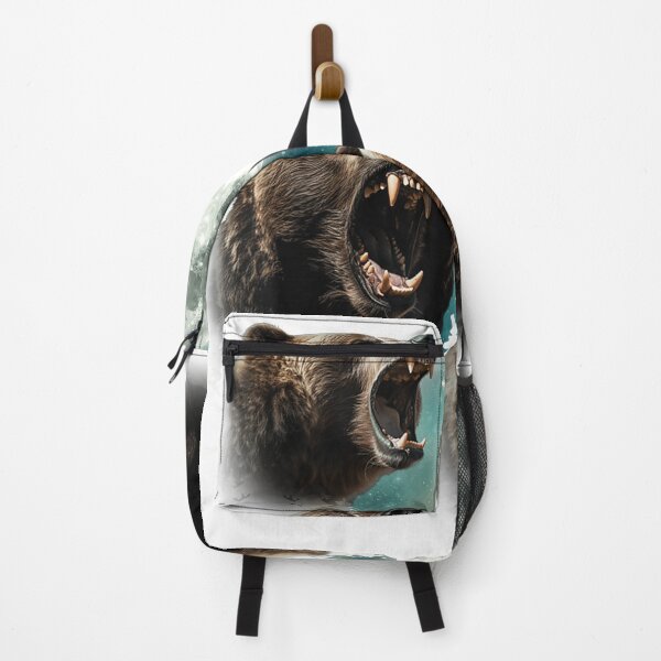 Item preview, Three Grizzly Bears Howl At Moon Starry Mountain Forest Bear Lover men designed and sold by IvanZimmerman.