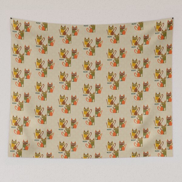 Item preview, Mid Century Cat designed and sold by Tamas Das.