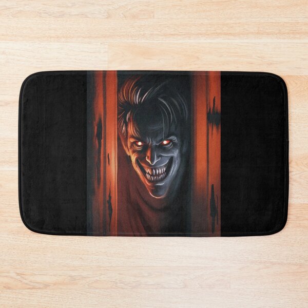 Item preview, The creepy guy looking through a gap in a door halloween horror art designed and sold by Vintage Designs +.