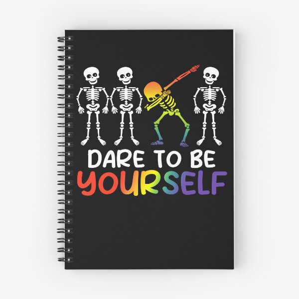 Item preview, Dare To Be Yourself Skeleton Dabbing | Cute LGBT Pride Gift designed and sold by FernaRoje.