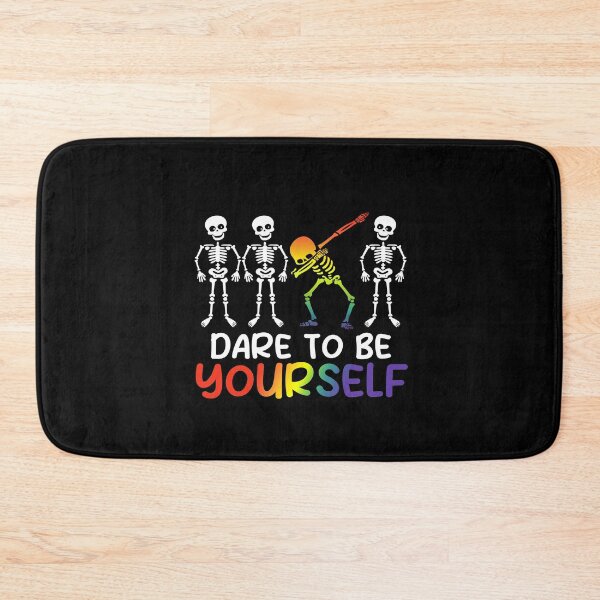 Item preview, Dare To Be Yourself Skeleton Dabbing | Cute LGBT Pride Gift designed and sold by FernaRoje.
