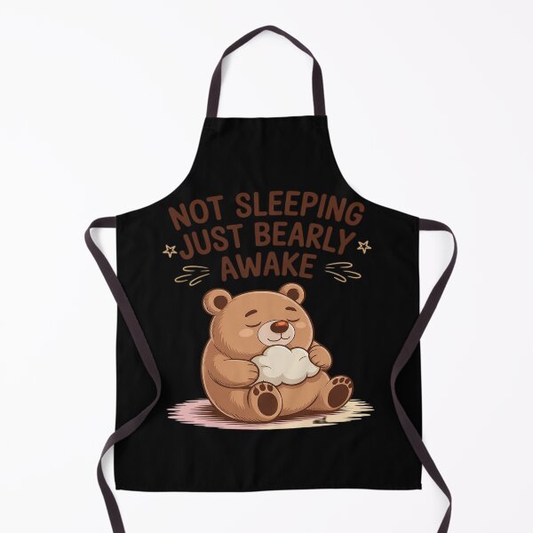 Item preview, Not Sleeping Just Beary Awake designed and sold by DetroitMug.