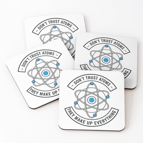 Item preview, Don't trust atoms designed and sold by JustCrafted.