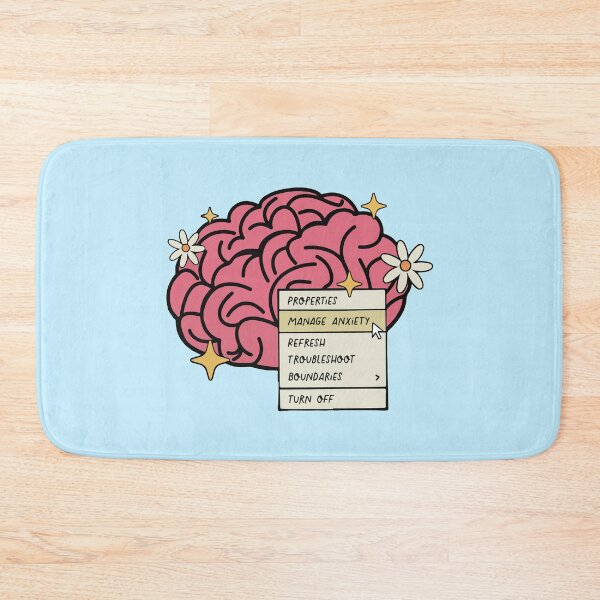Item preview, Brain properties mange anxiety  designed and sold by BrownHorse90s.