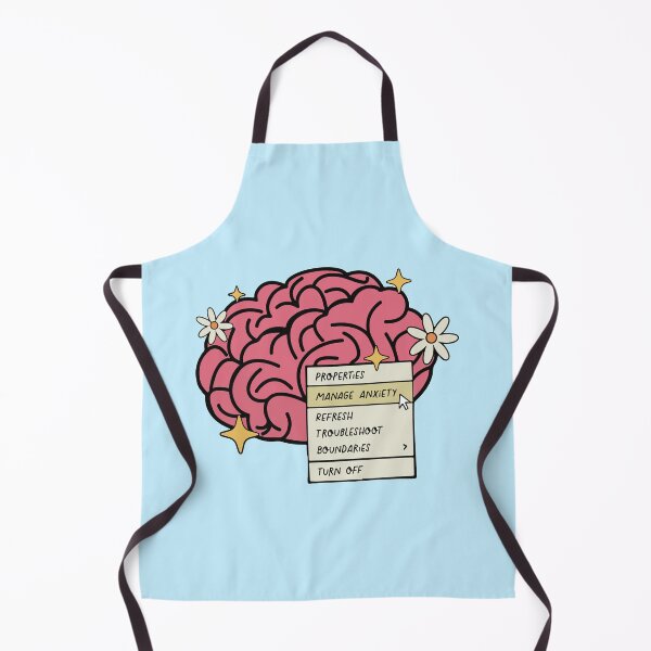 Item preview, Brain properties mange anxiety  designed and sold by BrownHorse90s.