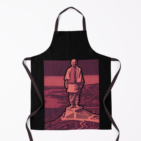 Item preview, Statue of Unity India Shirt – Sardar Patel Violet Duotone Tee designed and sold by WAUZ.
