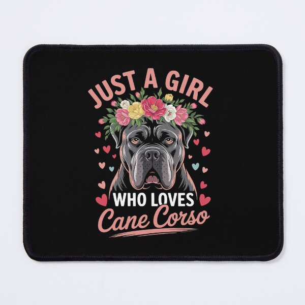 Item preview, Just A Girl Who Loves Cane Corso Dog For Women Girls designed and sold by RuthGAArt.