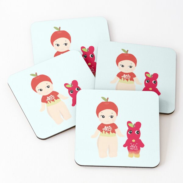 Item preview, New York Series Sonny Angel Cherub Red Rabbit Big Apple America USA  designed and sold by Makeartwhynot.