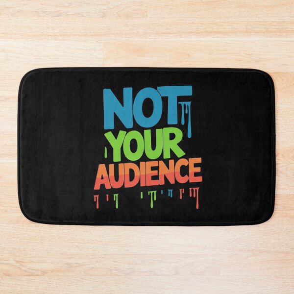 Item preview, Not Your Target Audience Graffiti Style Attitude designed and sold by DetroitMug.