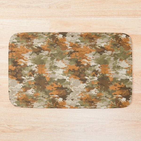 Item preview, Minimalistic Forest Pixeled Camouflage Texture For Urban Pixeled Camo Fan designed and sold by RoyalStarsPatts.