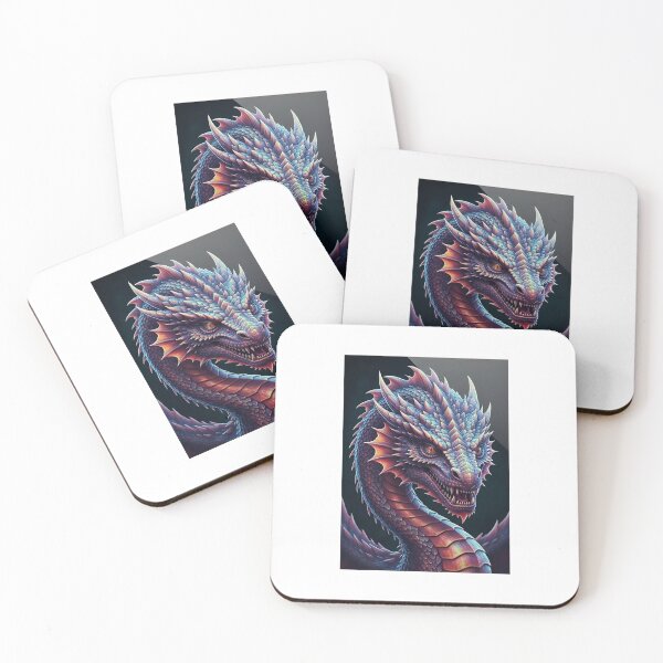 Item preview, Highly Detailed Iridescent Fantasy Dragon designed and sold by newvisionart191.