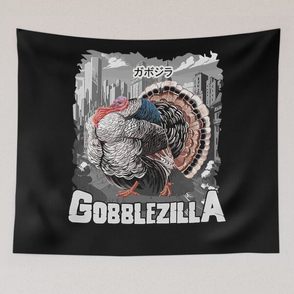 Item preview, Quote Retro Funny Style Humor Gobblezilla Thanksgiving Happy designed and sold by nguyenconguan80.