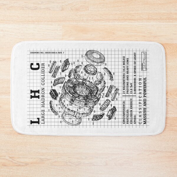 Item preview, Large Hadron Collider Particle Quantum Physics Diagram designed and sold by GrandeDuc.