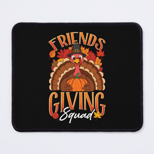Item preview, Friends 90s Thankful Party Squad Friendsgiving Humor Turkey designed and sold by Daleburuling.