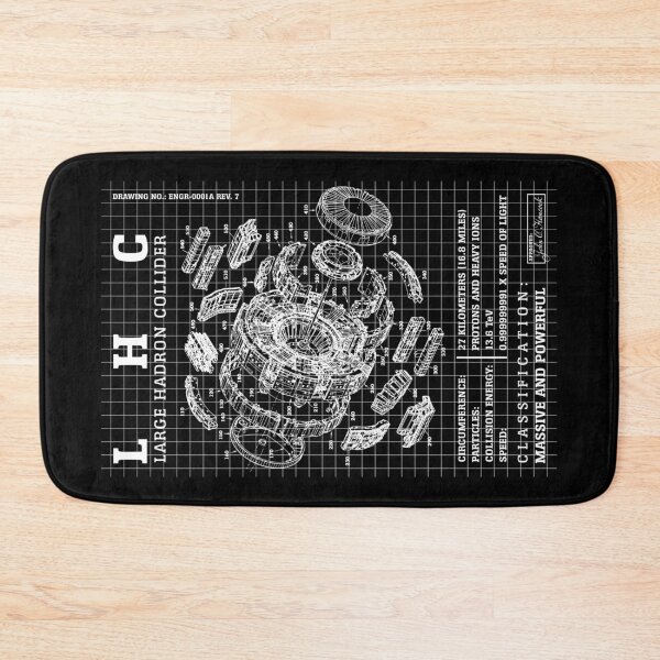 Item preview, Large Hadron Collider Particle Quantum Physics Diagram designed and sold by GrandeDuc.