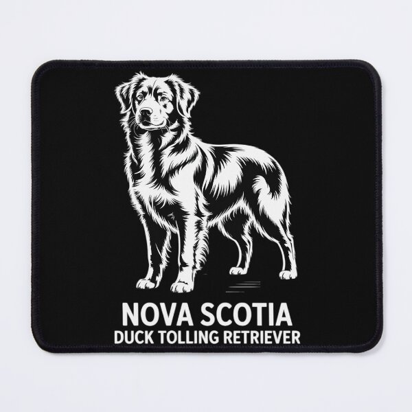 Item preview, Nova Scotia Duck Tolling Retriever Silhouette Portrait Dog designed and sold by DetroitMug.