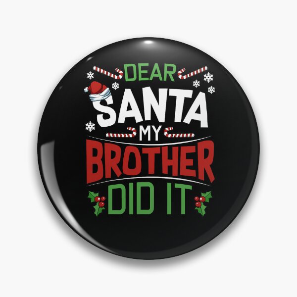 Item preview, Holiday Santa Funny Did Dear It Vintage Christmas Brother Retro My designed and sold by MediarMedic.