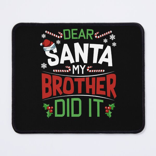 Item preview, Holiday Santa Funny Did Dear It Vintage Christmas Brother Retro My designed and sold by MediarMedic.