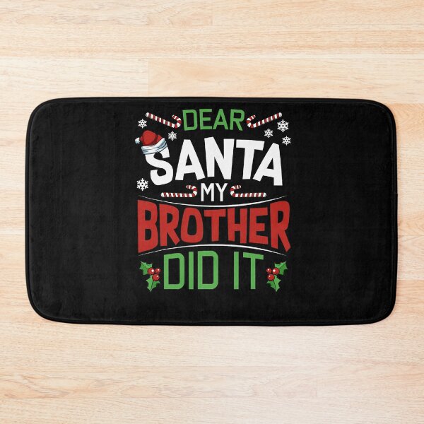 Item preview, Holiday Santa Funny Did Dear It Vintage Christmas Brother Retro My designed and sold by MediarMedic.