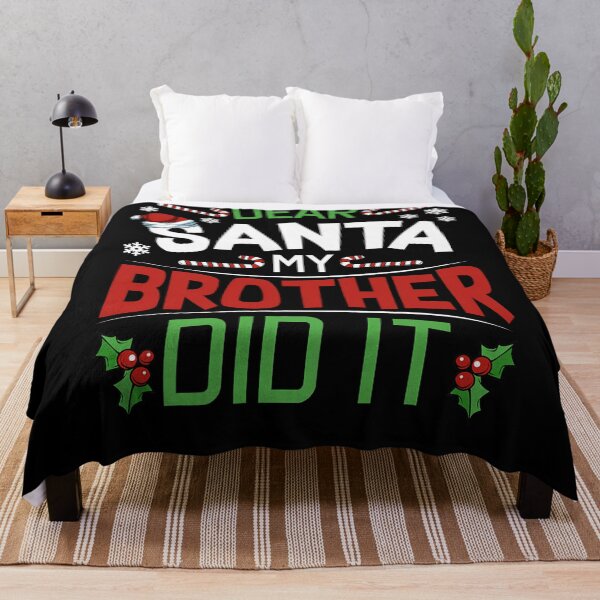 Item preview, Holiday Santa Funny Did Dear It Vintage Christmas Brother Retro My designed and sold by MediarMedic.