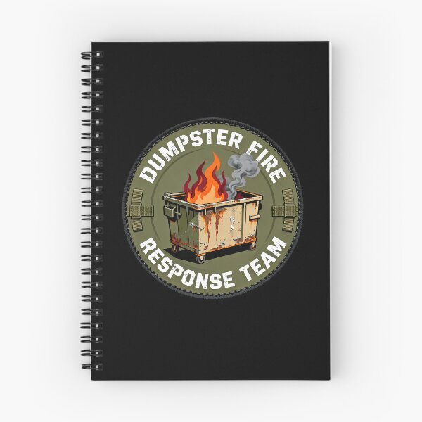 Item preview, Dumpster Fire Response Team Leader Garbage Guru designed and sold by SkeletonsDanger.