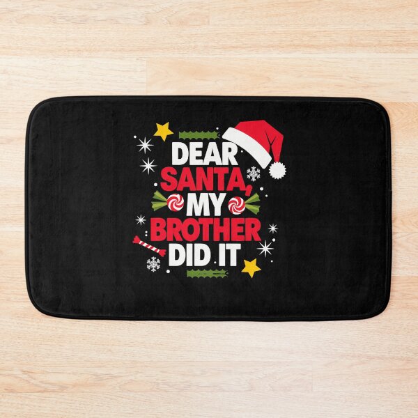 Item preview, Funny Brother Christmas Dear Santa My Retro Holiday Did Vintage It designed and sold by MediarMedic.
