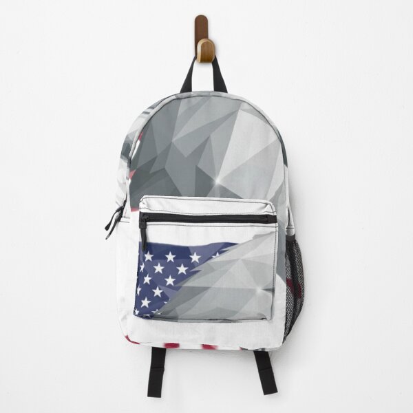 Item preview, Geometric eagle, bald eagle, low poly art, polygonal design, American flag designed and sold by Klamat1984.
