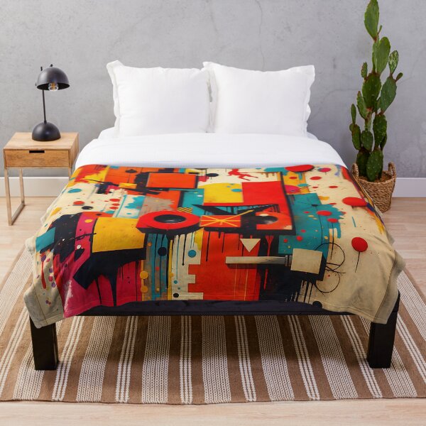 Item preview, Vibrant Geometric Abstract Urban Art designed and sold by Aurea Geometry.