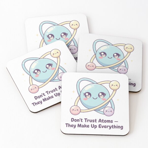Item preview, Don't trust atoms designed and sold by JustCrafted.