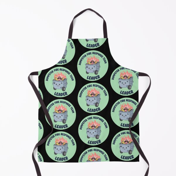 Item preview, Dumpster Fire Response Team Leader Trash Tactician designed and sold by SkeletonsDanger.