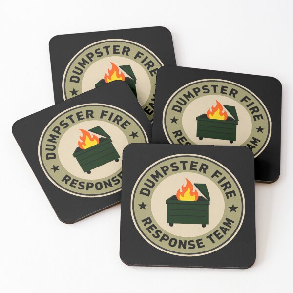 Item preview, Dumpster Fire Response Team Leader Rubbish Wrangler designed and sold by SkeletonsDanger.