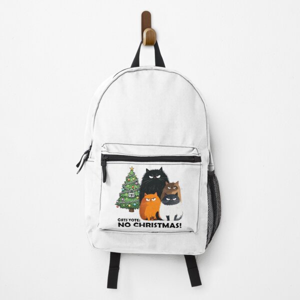 Item preview, Cats Vote NO CHRISTMAS T-Shirt | Funny Sarcastic Cat Lover Gift designed and sold by SylwiaPrint.