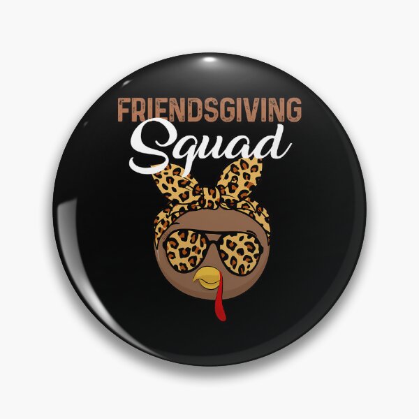 Item preview, Turkey Squad Thankful Friends Humor Friendsgiving 90s Party designed and sold by Daleburuling.