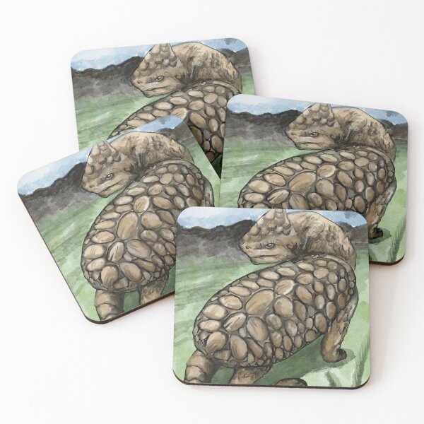 Item preview, Anklyosaurus dinosaur illustration designed and sold by Vintage Designs +.