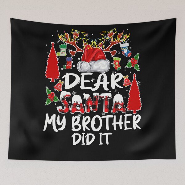 Item preview, It Dear Retro Christmas Santa Holiday Vintage Did Funny My Brother designed and sold by MediarMedic.