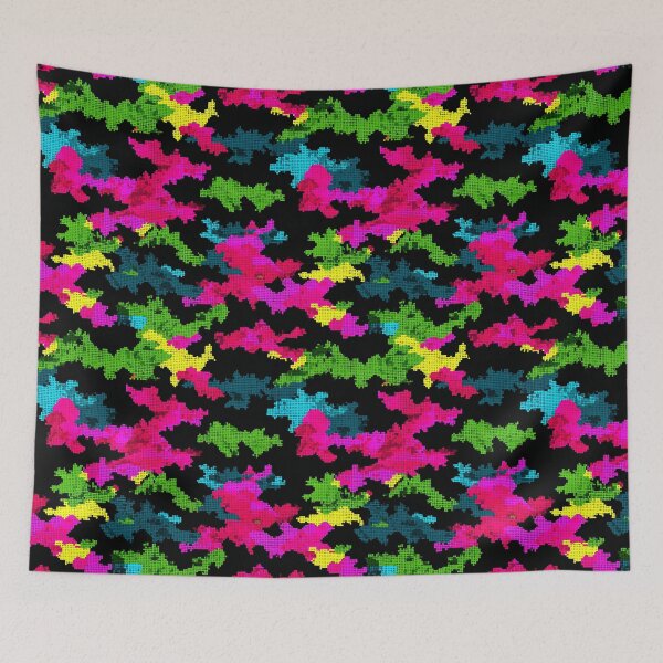 Item preview, Bold Urban Pixeled Camouflage Style For Fashion Pixeled Camo Lover designed and sold by RoyalStarsPatts.