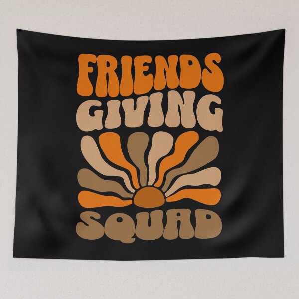 Item preview, Squad 90s Turkey Thankful Party Humor Friends Friendsgiving designed and sold by Daleburuling.